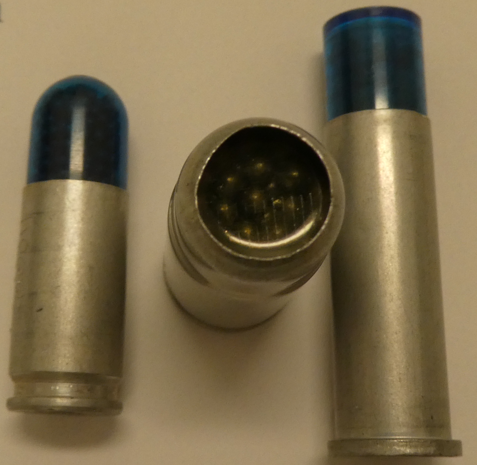 <p>The bullets of which cartridge line is shown in this photo?</p>