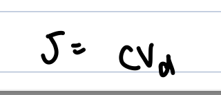 <p>flux and drift visocity </p>