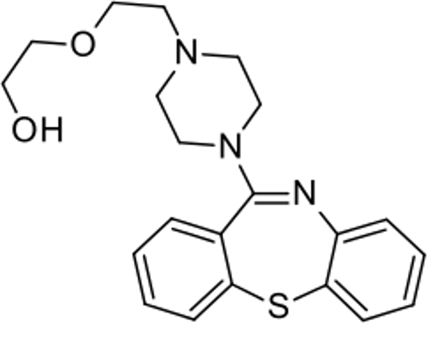 <p>- 2nd generation atypical antipsychotic</p>