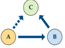 <ul><li><p>the effects of one species on another through a third species</p></li><li><p>types </p><ul><li><p>exploitative competition</p></li><li><p>apparent competition</p></li><li><p>trophic cascades</p></li><li><p>trophic facilitation</p></li></ul></li></ul>