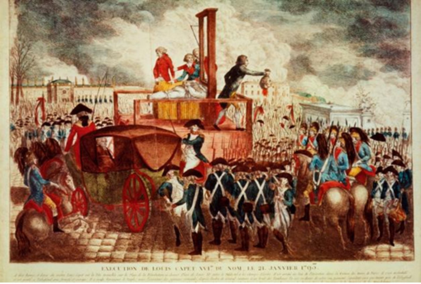 <p>1. bangmakerij met geweld, 2. schrikbewind, bestuur dat zijn onderdanen met geweld bangmaakt</p>