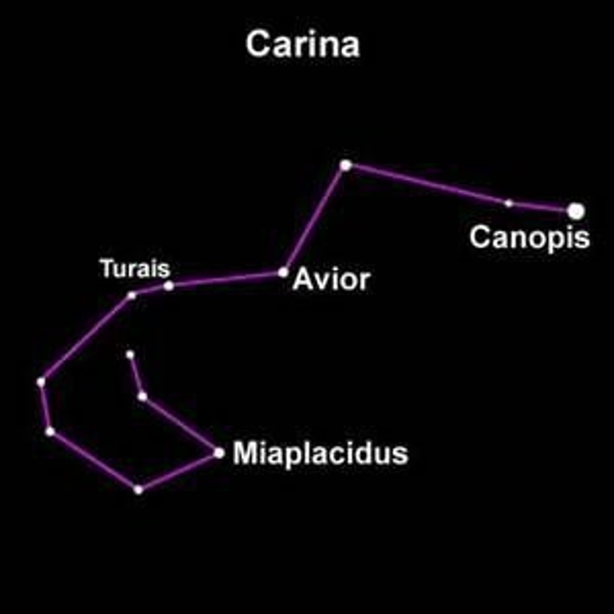 <p>keel of Argonauts' ship / brightest star: Canopus (α Car)</p>