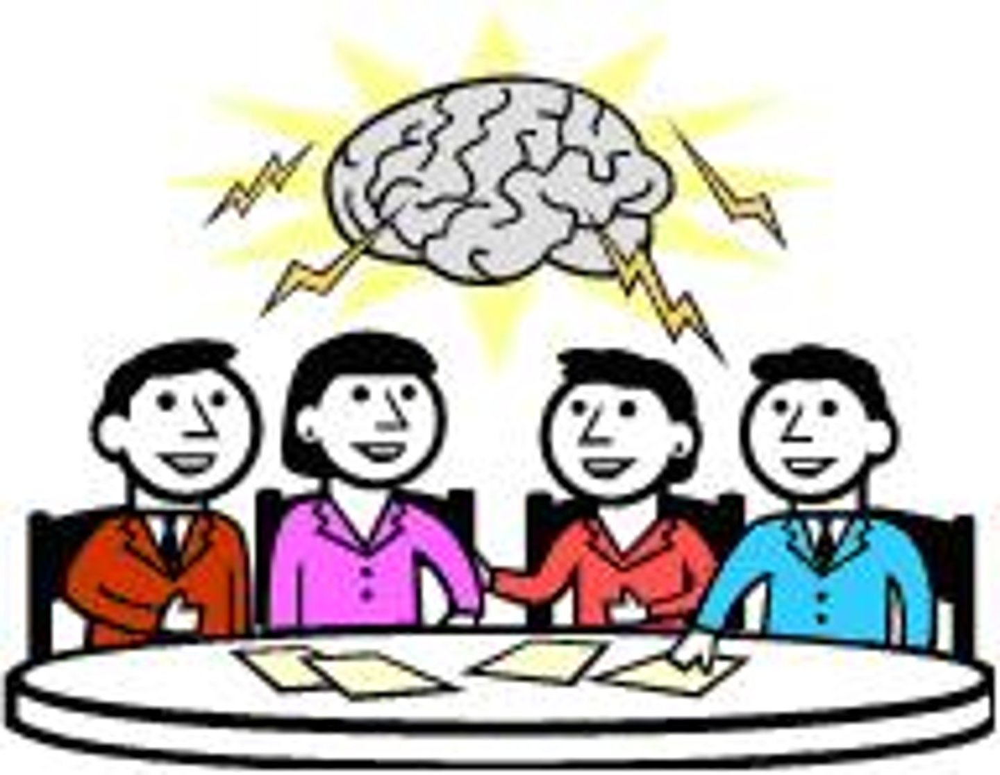 <p>to work in a group</p>