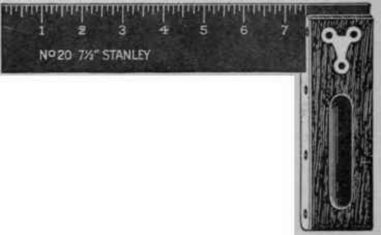 <p>Used for squaring corners and measuring short distances</p>