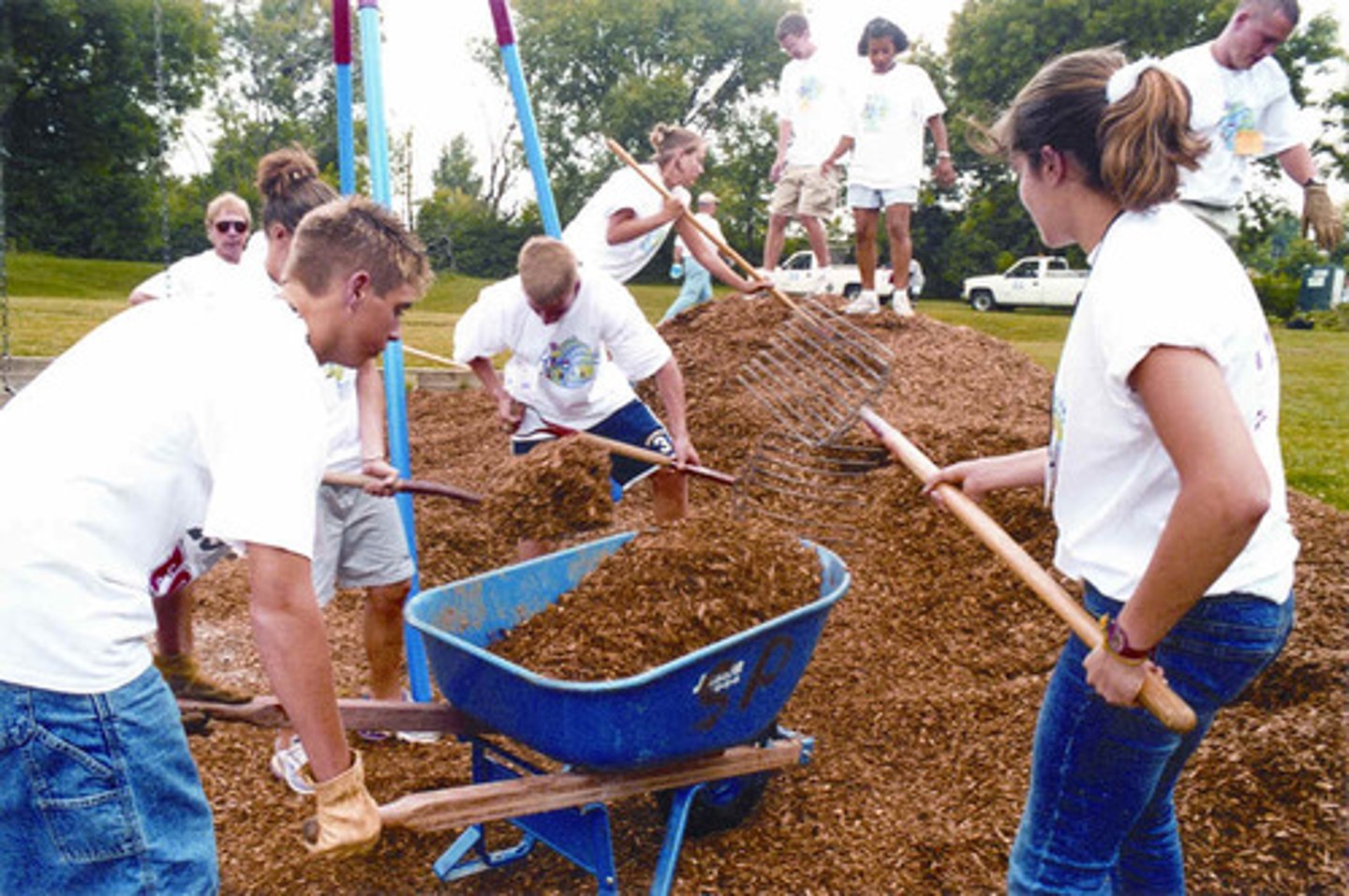 <p>to do community service</p>