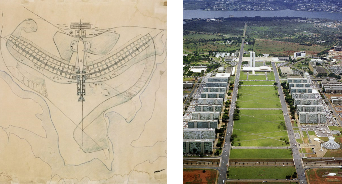<p><span>Brasília masterplan and superquadras, Lúcio Costa (Brasilia, Brazil, 1957+)</span></p>