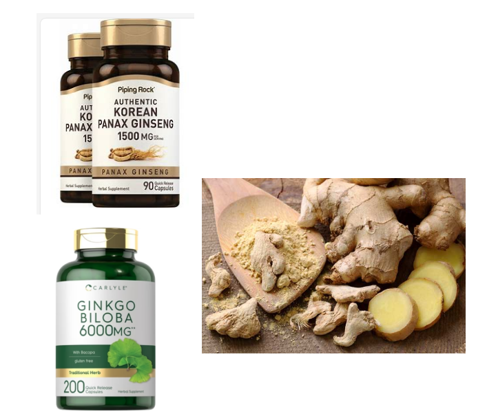 <p>Ginkgo, Ginger, Glucosamine, garlic, green tea AND Ginseng interact with what kind of drugs?</p>