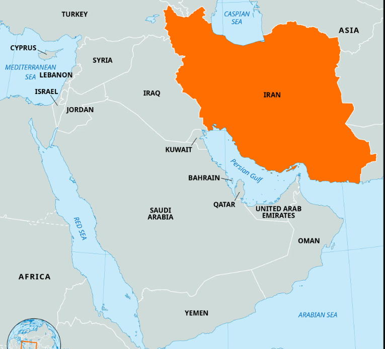 <p>Southwest Asia</p>