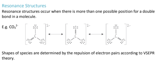 <p>Resonance structures are drawn using LEWIS diagrams; And they show the different possible positions for a double bond in a molecule</p>