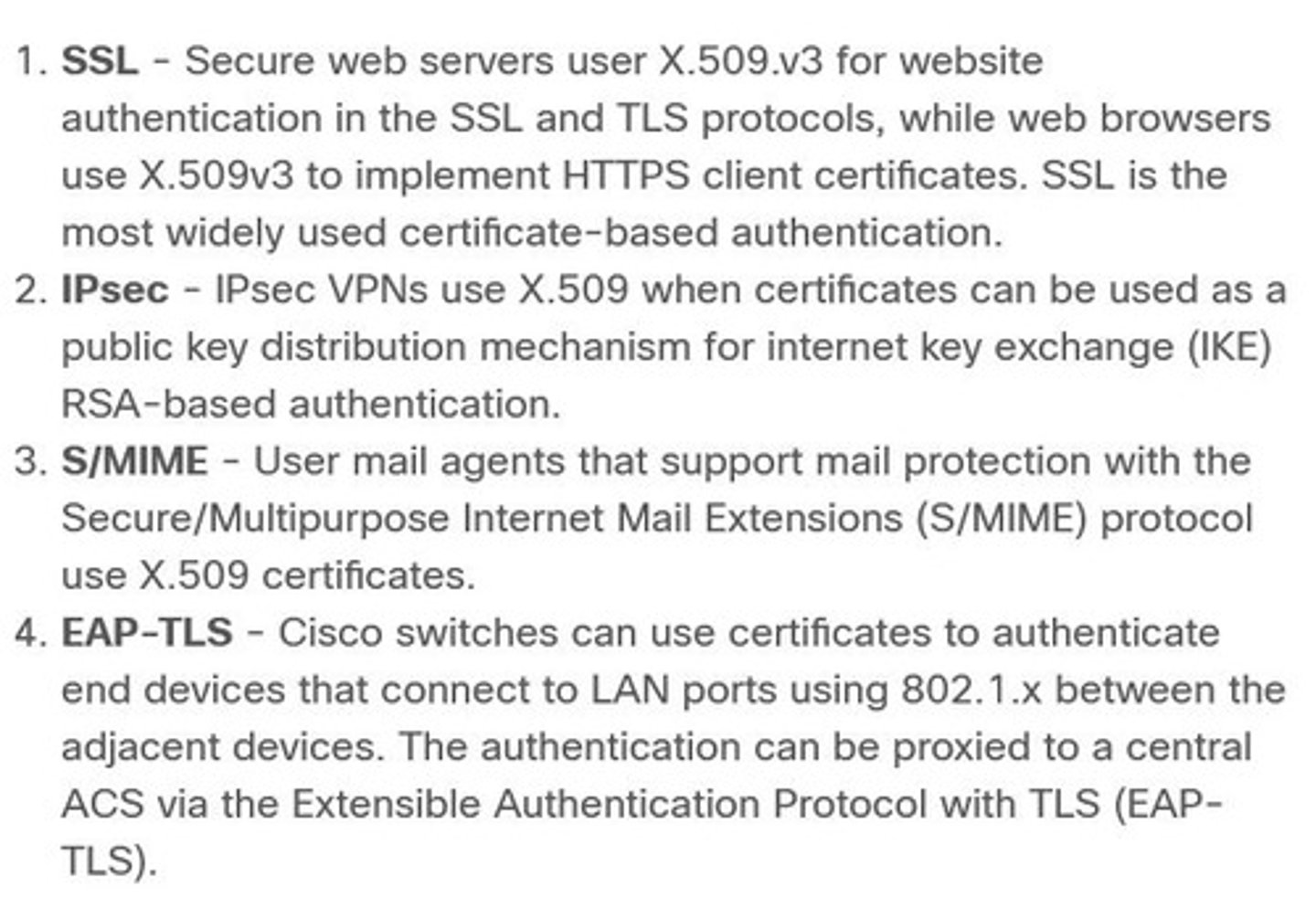 <p>Standards for generating and verifying digital signatures.</p>