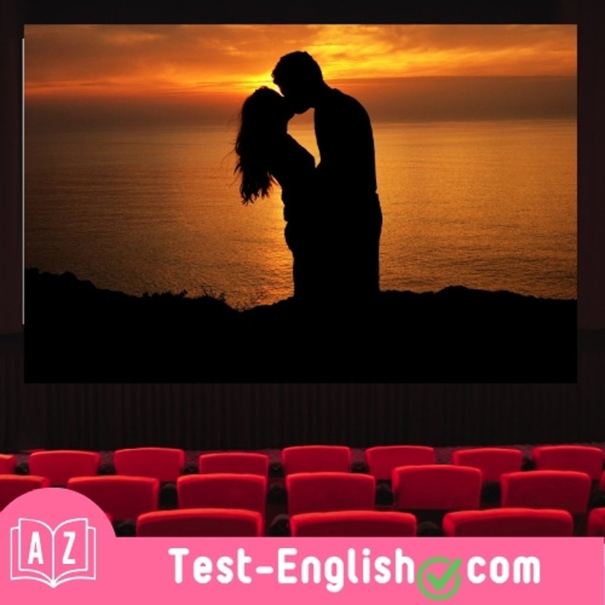 <p>The ______ is funny, and at the end, they get married.</p>