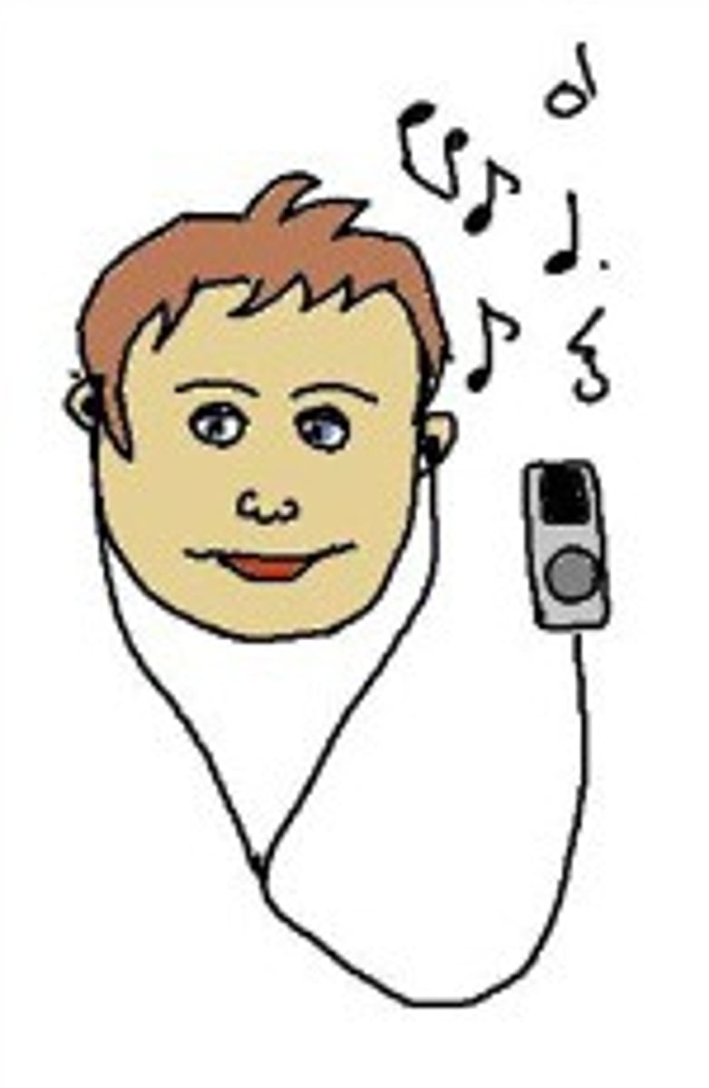 <p>to listen to music</p>