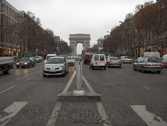 <p>a boulevard (wide street)</p>