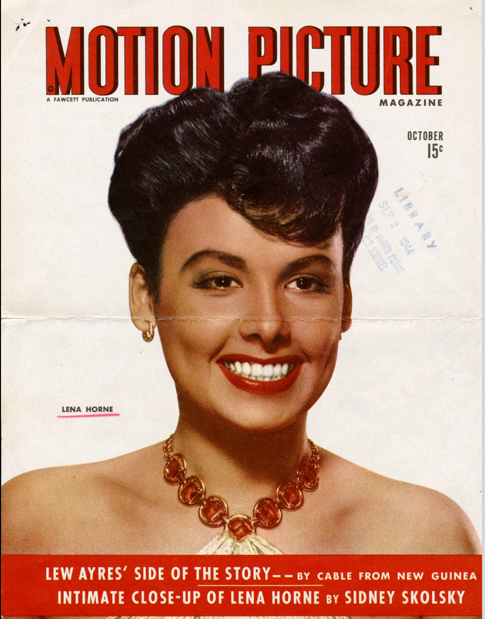 <p>Lena Horne</p>