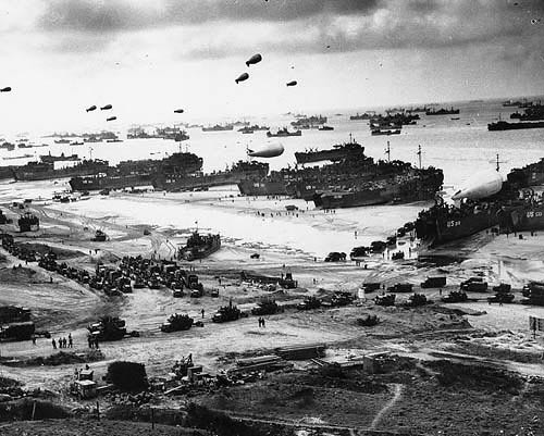 <p>Code name for the Allied invasion of Europe at Normandy on June 6, 1944; also known as D-Day. Iconic moment where the New World came to rescue the Old.</p>
