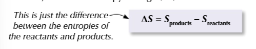 <p>calculating entropy change</p>