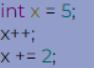 <p>What will be the value of x after executing the following code?</p><p></p><p>a) 6</p><p>b) 5</p><p>c) 8</p><p>d) 7</p>