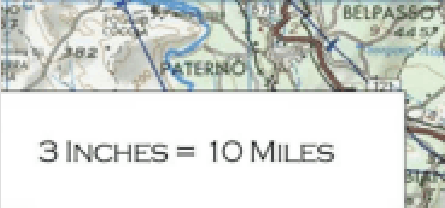 <p>One inch equal four miles</p>