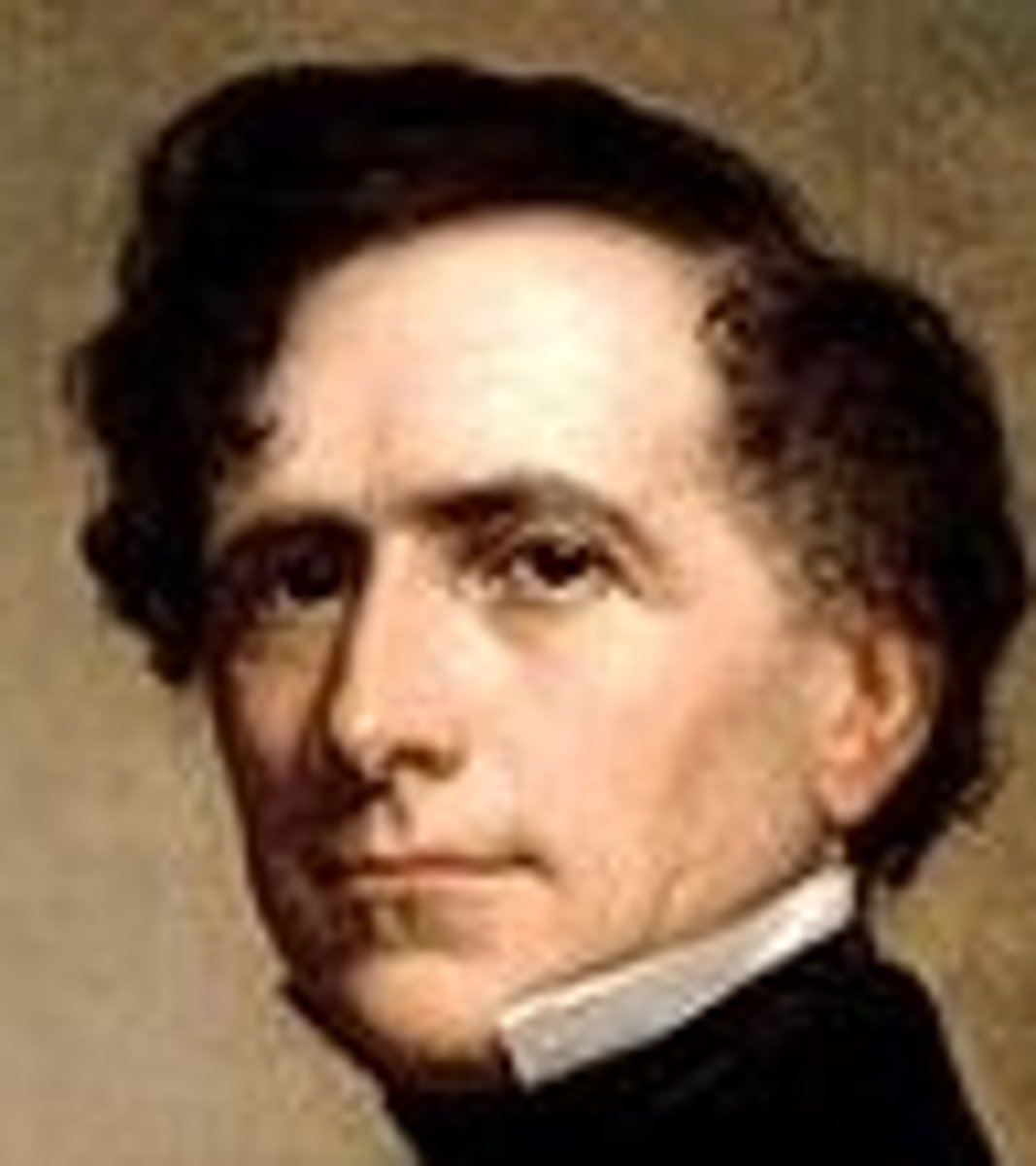 <p>Democratic-Reason for the start of Republican party. Supported Kansas Nebraska Act</p>