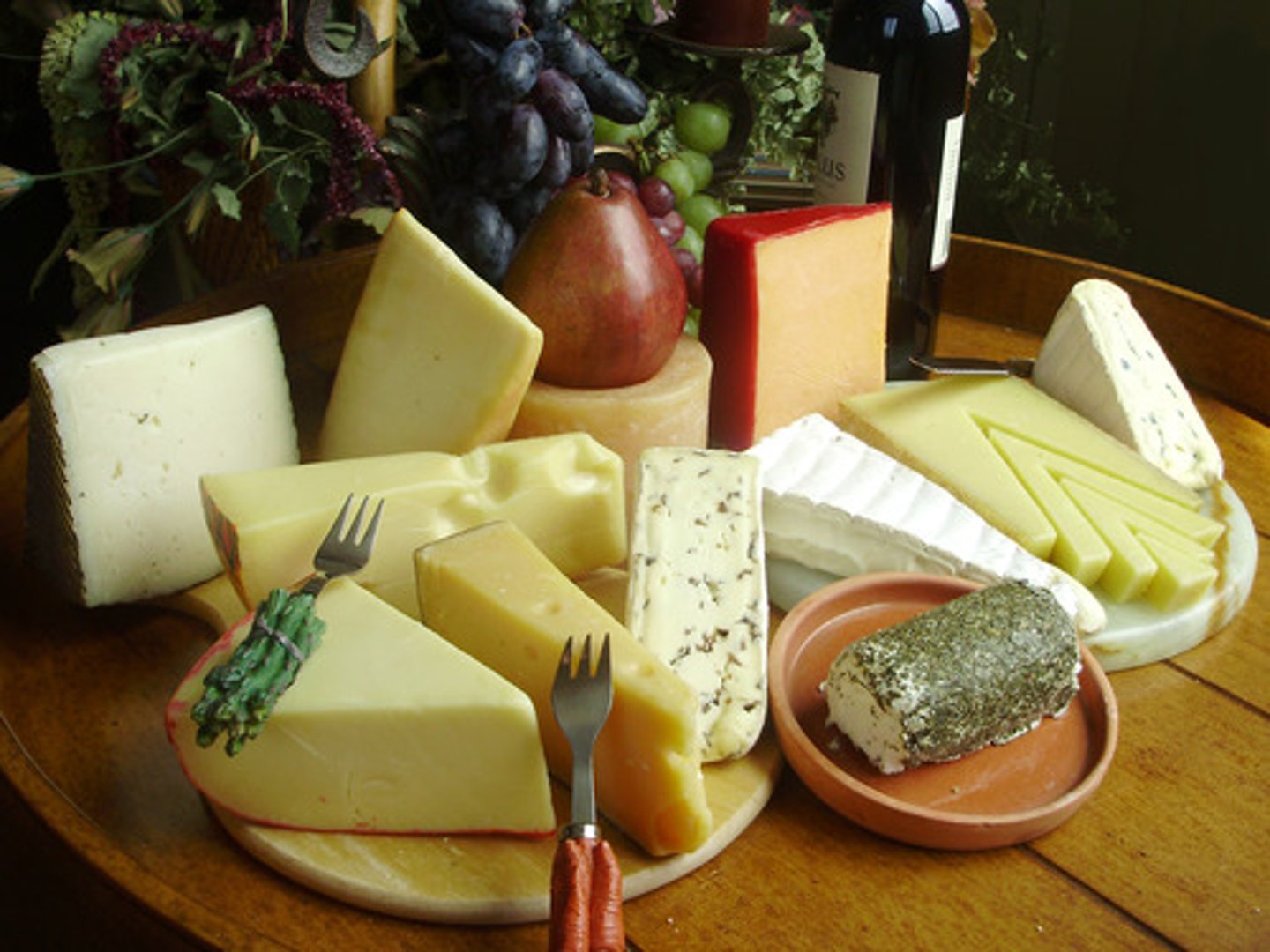 <p>cheese plate</p>