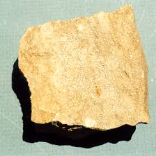 <p>-sedimentary</p><p>-chemical</p><p>-calcite </p><p>-will react to HCl</p><p>-forms in warm, shallow, agitated marine environments</p><p>uses: building</p>