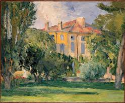 <p>Cezanne, “La Maison du Jas de Bouffant”, 1874, oil on canvas</p>