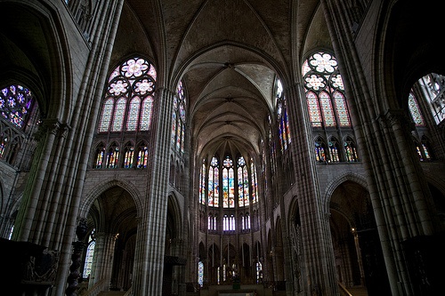 <p>Choir of the Church of Saint Denis</p>