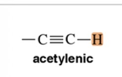 <p>Acetylenic </p>