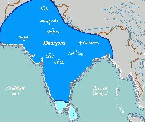 <p>322-185 BCE. The first state to unify most of the Indian subcontinent.</p>