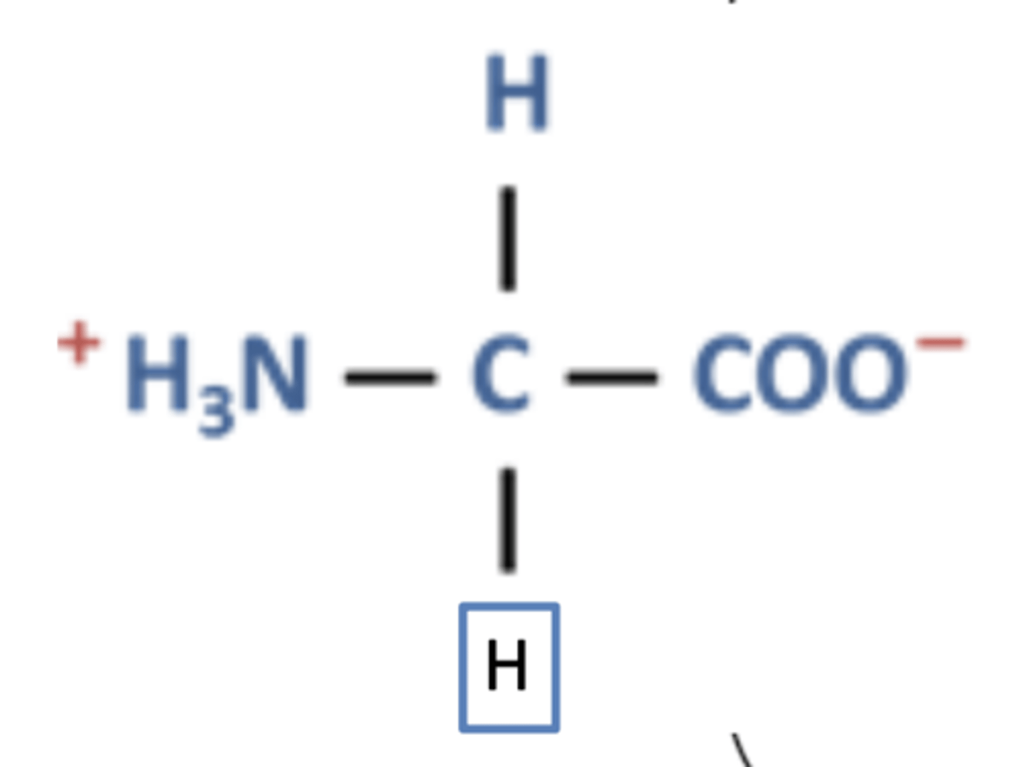<p>- A zwitterion is a molecule with both positive and negative charges.</p><p>- It forms at neutral pH</p>