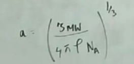  3   not s mw molar weight   s surface  phi density na given