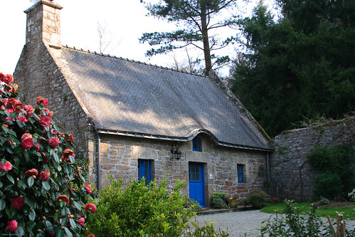 a holiday cottage in the country