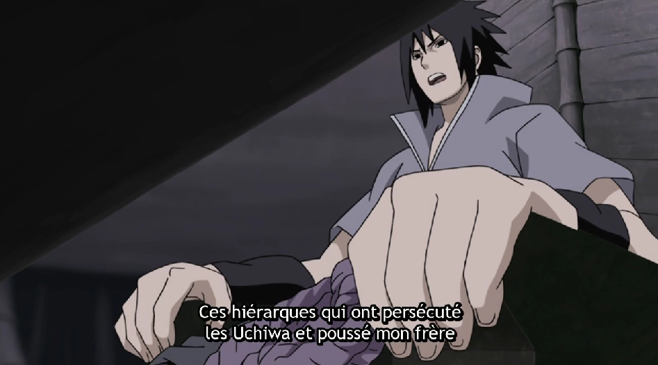 <p>chase, follow, pursue, drive away</p><p><u>ex</u>: 追<span>う Ou: </span>to chase; to run after; to pursue OR to follow (a set order, a trend, etc.)</p><p>ill: Pain à Hidan qui ne comprend pas le but d’Akatsuki: “Kuni okakae no sato? Marude chigau. Jun o <em>otte</em> setsumei shite yaru.“ (<em>te form</em>) <=> 国お抱えの里？まるで違う。順を追って説明してやる。: A village employed by a country? Completely wrong. I’ll explain it to you step by step (lit: following an order).</p><p><u>ex</u>: 追<span>い</span>込<span>む Oikomu: </span>to corner; to force someone into doing</p><p>ill: Sasuke qui explique à Tobi pourquoi il veut détruire Konoha par amour pour Itachi: “Uchiha o sabetsu <em>shi</em>, ryōshin o kyōdai ni <em>ayamase</em>, sono Itachi o <em>oikomi</em> koroshita jōsōbu mo!“ (<em>masu stem, Causative masu stem, masu stem</em> car suivis)<=> うちはを差別し、両親を兄弟に殺めさせ、そのイタチを追い込み殺した上層部も！: The higher-ups who discriminated against the Uchiha, made a brother murder his parents, drove Itachi into a corner and killed him!</p>