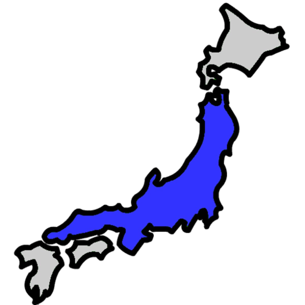 <p>Japan's largest island</p>