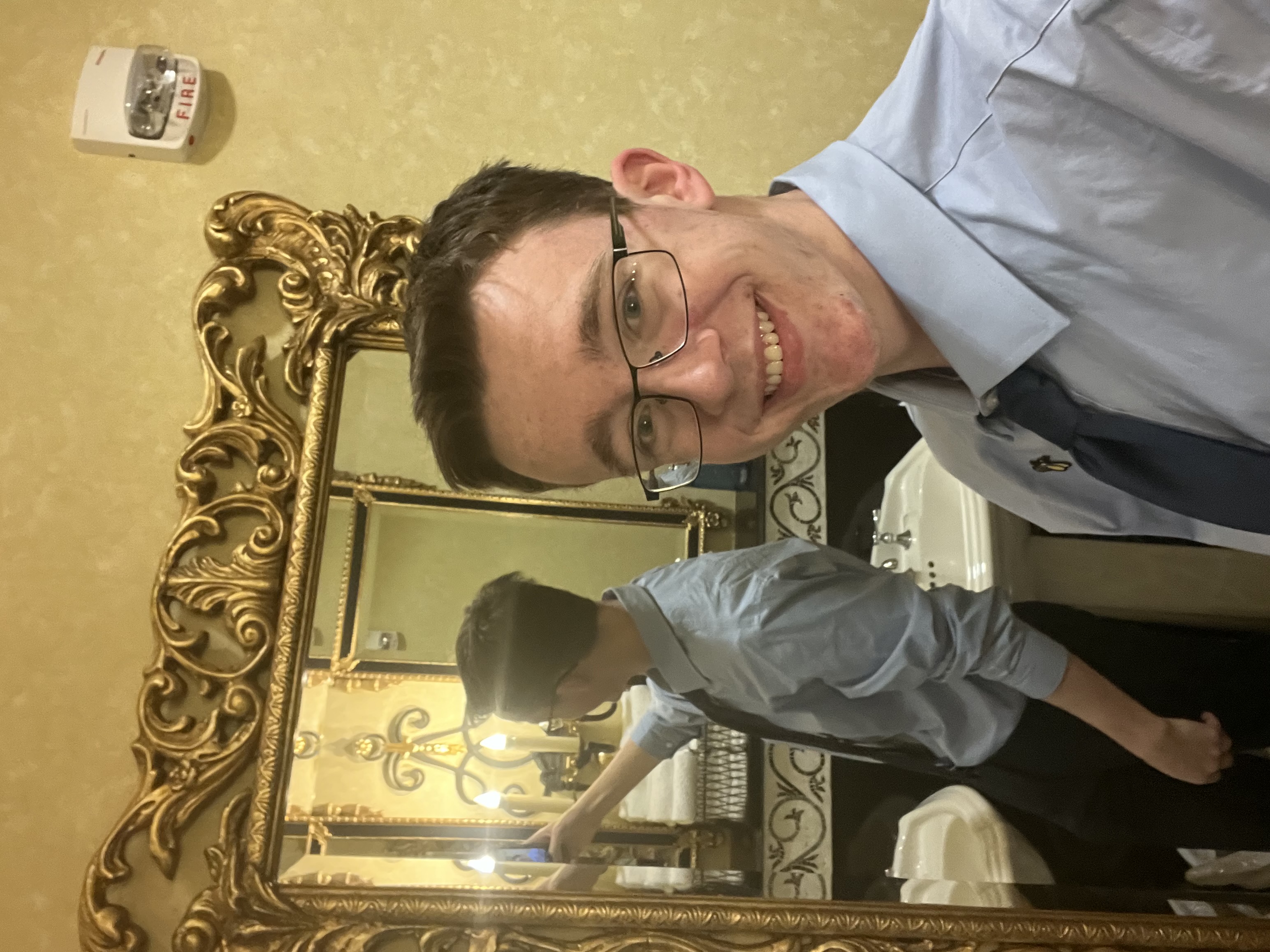 Aw this New Student volunteers at their local animal shelter. And they want to have dinner with their brother, sister, and mother. Cute.