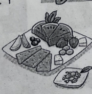 <p>after breakfast snacks</p>