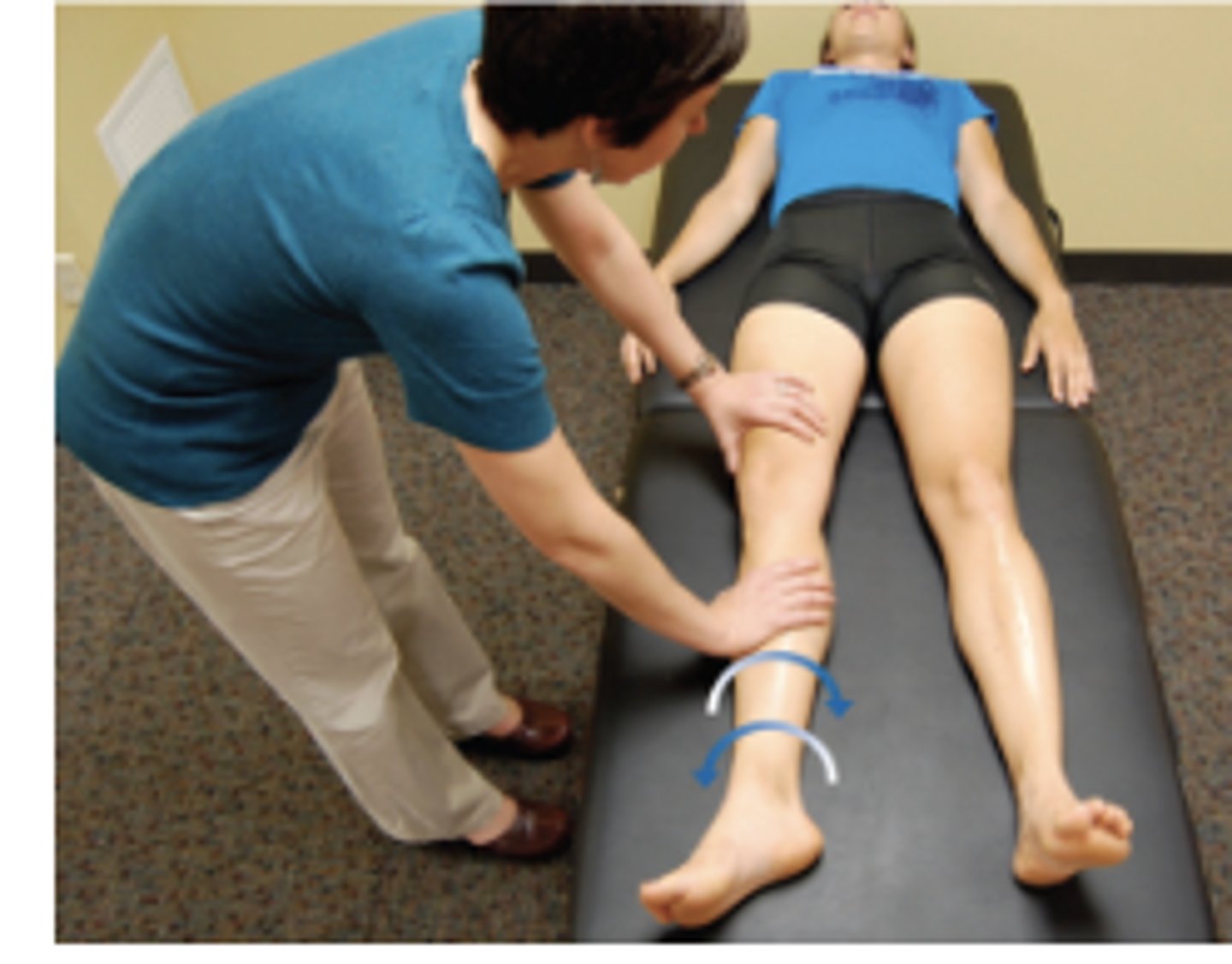 <p>Tests for: FAI, labral injury, generalized laxity</p>