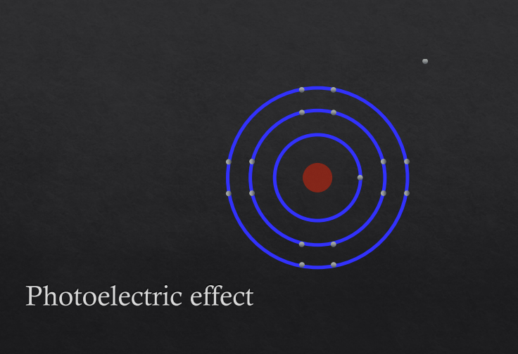 <ul><li><p>greater atomic number - more photoelectric interactions - more radiopaque&nbsp;</p></li><li><p>contributes to contrast&nbsp;</p></li><li><p>because the electron is ejected from the atom - it has a net positive charge - <strong>IONISING&nbsp;</strong></p></li><li><p>BUT contributes to <strong>dose&nbsp;</strong></p></li></ul><p></p>