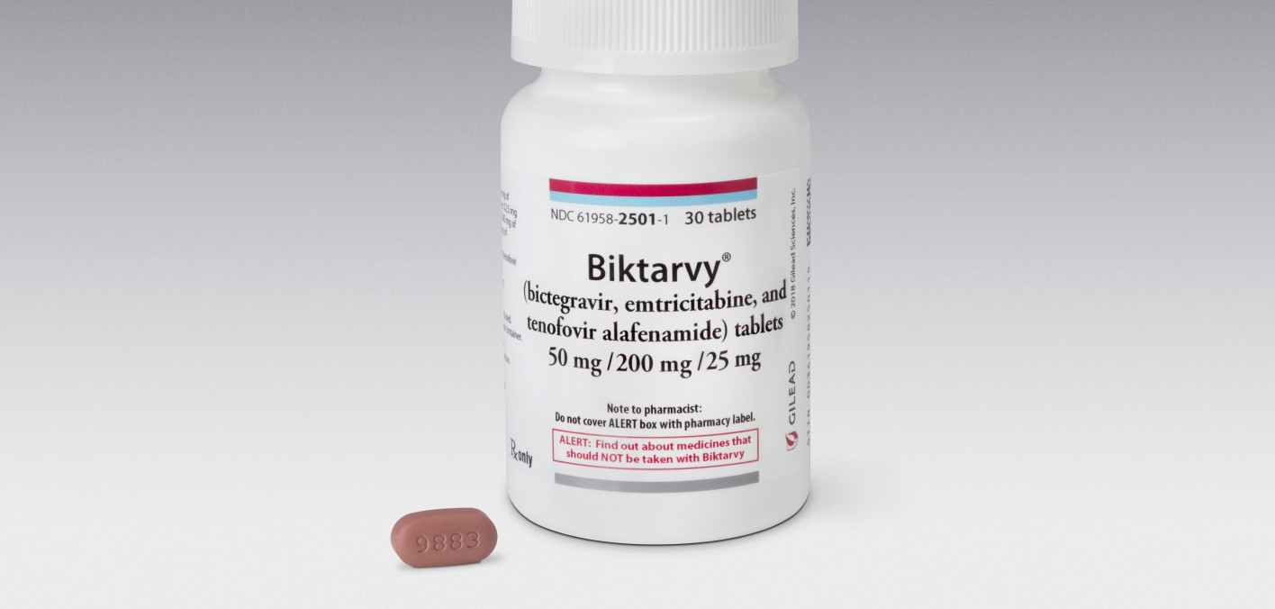 <p>Bictegravir + Emtricitabine + Tenofovir alafenamide</p>