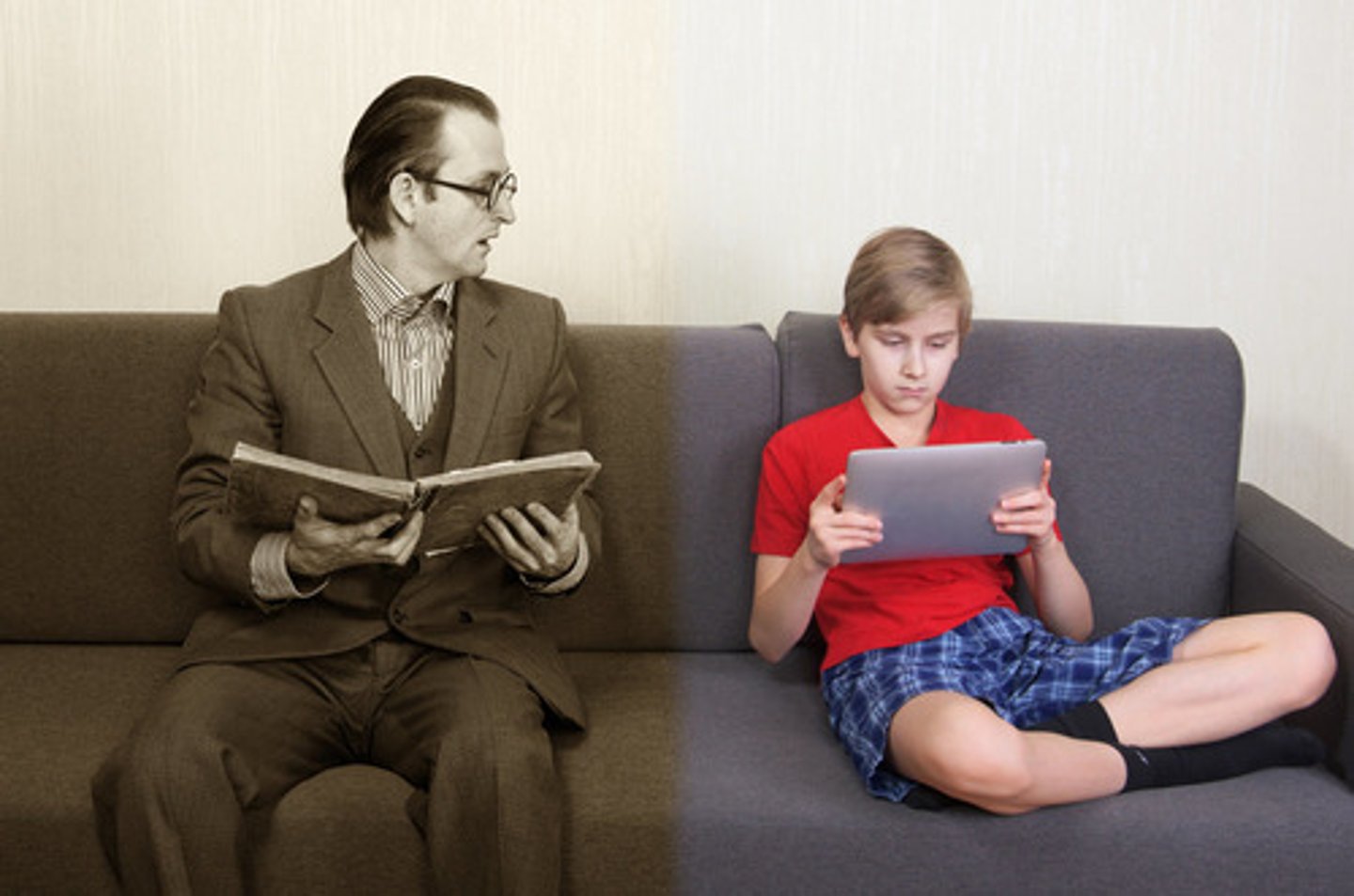 <p>the generational gap</p>