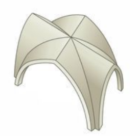 <p>Groin Vault (late Romanesque)</p>