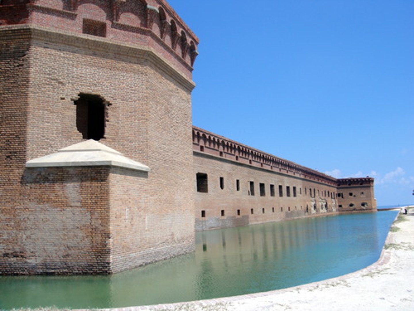 <p>a strong defense or fort</p>