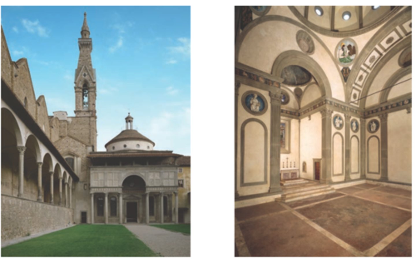<p>Basilica di Santa Croce. Florence, Italy. Filippo Brunelleschi (architect). c. 1429-1461 C.E. Masonry.</p>