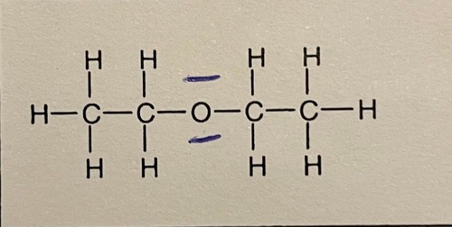 <p>Diethylether (H5C2OC2H5)</p>