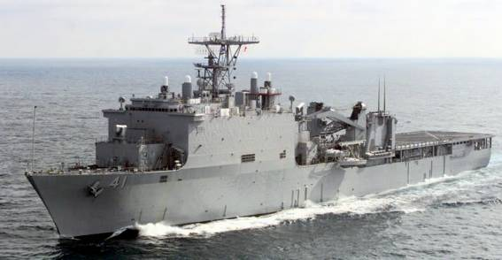 <p>LSD-41 Whidbey Island Class Dock Landing Ship</p>