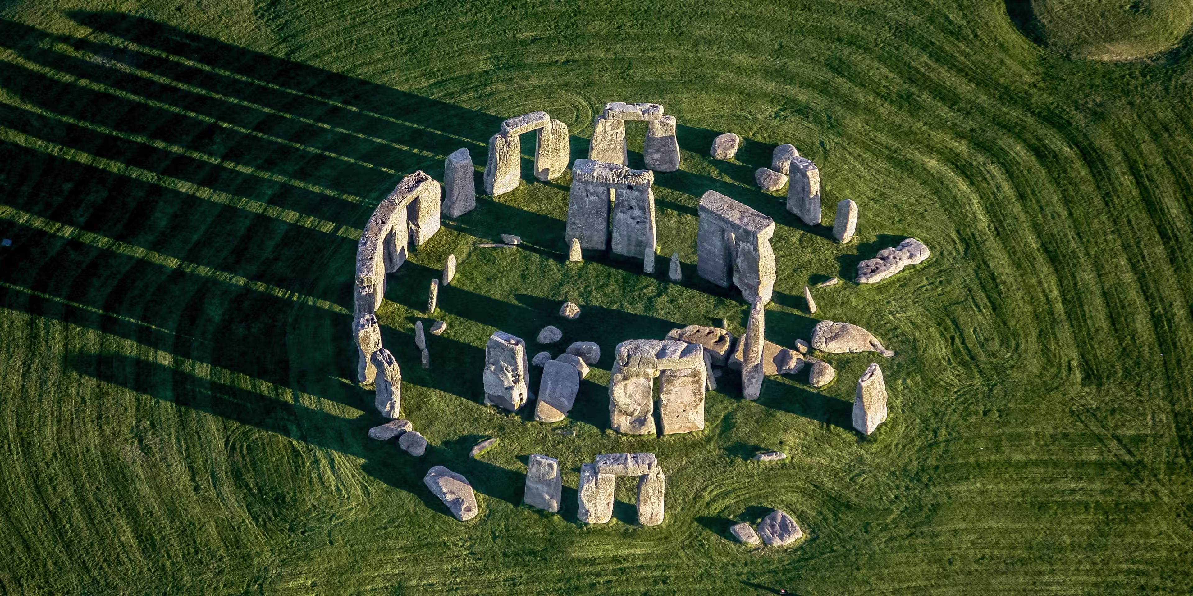 <p>Circular earthwork</p>