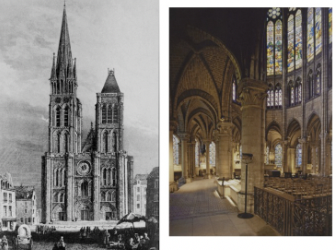 <p>Abbey Church of St.Denis, France</p>