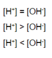 <p>From top to bottom, identify the acidity or basicness of the solution.</p>