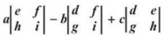 <p>times a b c by its minor</p>