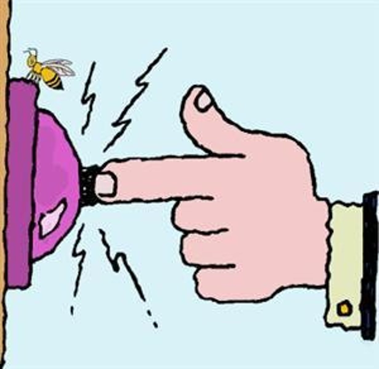 <p>جرس الباب</p>